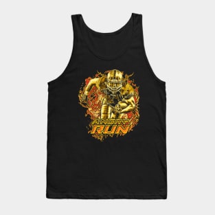 Quarterback Angry Run Tank Top